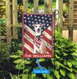 DIF4044-Whippet Personalized Flag