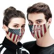 THM20072437 Whippet God Bless Face Mask
