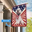 DIF3028-Poodle Personalized Flag