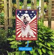 DIF3028-Poodle Personalized Flag