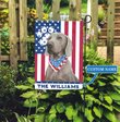 CHFD0423 Weimaraner Personalized Garden Flag