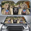 CHC2017 Weimaraner Car Sun shade
