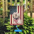 BIF1108 Lhasa Apso Personalized Garden Flag