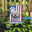 CHFD0415 Lhasa Apso Personalized Garden Flag