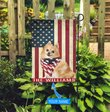 BIF1107 German Spitz Personalized Garden Flag