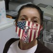 THM20072410 Dalmatian God Bless Face Mask