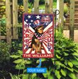 DIF6027-Rottweiler God bless america - 4th of july Personalized Flag