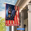CHFD1018 Rottweiler Personalized House Flag
