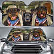 CHC2016 Rottweiler Car Sun shade