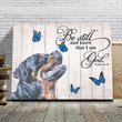 THD0129 Rottweiler Matte Canvas