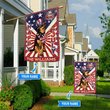 DIF6027-Rottweiler God bless america - 4th of july Personalized Flag