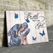 THD0129 Rottweiler Matte Canvas