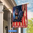 CHFD1018 Rottweiler Personalized House Flag