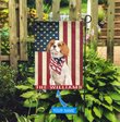 BIF0815 Cavalier King Charles Spaniel Personalized Garden Flag