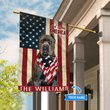 THF0212 Cane Corso God Bless America Personalized Flag