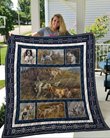 QUI27002 English Setter Quilt Blanket