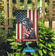 BIF1105 English Setter Personalized Garden Flag