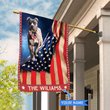 CHFD1024 American Pit Bull Terrier Personalized House Flag