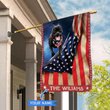 CHFD1046 Staffordshire Bull Terrier Personalized House Flag