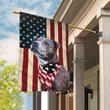 BIF1017 Staffordshire Bull Terrier House Flag