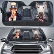 CHC1012 Bull Terrier Car Sun shade
