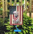 BIF0807 American Pit Bull Terrier Personalized Garden Flag
