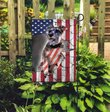 THF0282 Miniature Schnauzer USA Flag