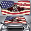 TUC1404 Miniature Schnauzer Car Sun Shade