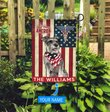 DIF7009-Miniature Schnauzer-Nurses- Personalized Flag