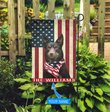 BIF0809 Australian Kelpie Personalized Garden Flag