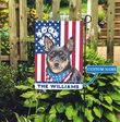 CHFD0427 Australian Kelpie Personalized Garden Flag