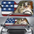 DIC4016-Australian Shepherd Car Sun shade