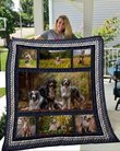 QUI24005 Australian Shepherd Quilt Blanket
