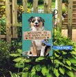 THF20072901 Australian Shepherd-Welcome to our happy place Personalized Flag