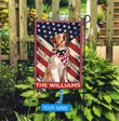 DIF4003-Australian Shepherd Personalized Garden Flag-House Flag