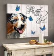 THD0118 Australian Shepherd Matte Canvas