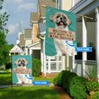 THF20072409 Shih Tzu-Welcome to our happy place Personalized Flag