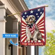 DIF3032-Shih Tzu 2 Personalized Flag
