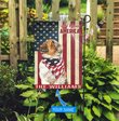 THF0178 Shih Tzu God Bless America Personalized Flag