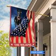 CHFD1039 Miniature Pinscher Personalized House Flag