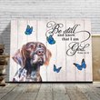THD0150 German Shorthaired Pointer Matte Canvas