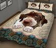 TUE4004 German Shorthaired Pointer Quilt Bed Set