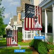 BIF20071314 German Shorthaired Pointer Welcome To Our Paradise Personalized Flag