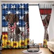 DIWD10003-German Shorthaired Pointer WINDOW CURTAINS