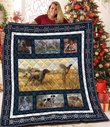 QUI29002 German Shorthaired Pointer 2 Quilt Blanket