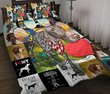 TUE4501 German Shorthaired Pointer DOG Quilt Bed Set