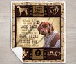 THQUSA1002 German Shorthaired Pointer Personalized Fleece Blanket – Made in USA