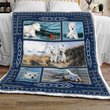 QUI2003 West Highland White Terrier 3 Quilt Blanket