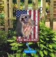 THF0279 West Highland White Terrier USA Personalized Flag