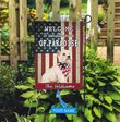 BIF20071313 West Highland White Terrier Welcome To Our Paradise Personalized Flag